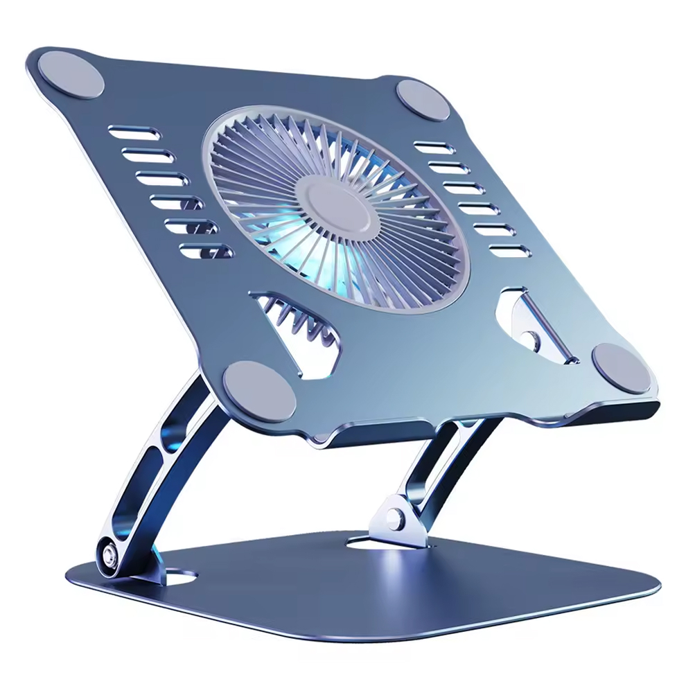 Laptop stand with fan