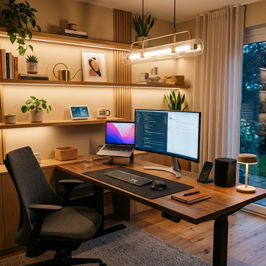 Trendy Home Finds Cozy Workspace