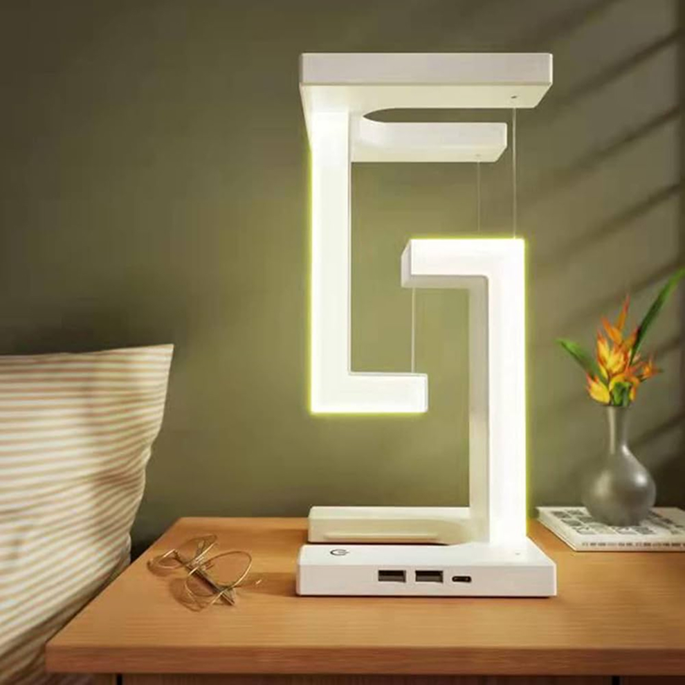 Floating lamp with 10 W detachable wireless charger